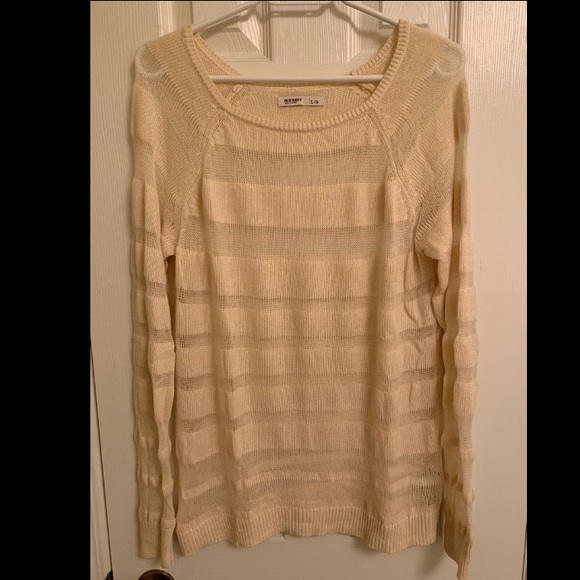 Old Navy cream sweater - Picture 1 of 5